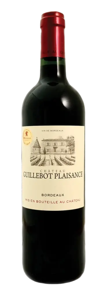 Château Guillebot Plaisance, Bordeaux Rood AC 2022
